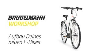 Aufbauvideo für EBikes amp Pedelecs  BRÜGELMANN [upl. by Nihhi779]