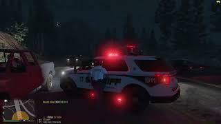 I Became a Police Officer in GTA V Ep100 gtav lspdfr fivem cops [upl. by Hillman]