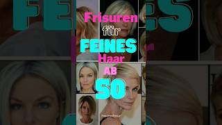 Frisuren für feines Haar ab 50 [upl. by Luann]