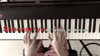 Alif Satar Feat Siti Nordiana  Sebenarnya Piano Cover [upl. by Nivan673]