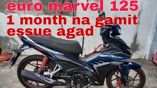 honest review for euro marvel 125 [upl. by Etat]