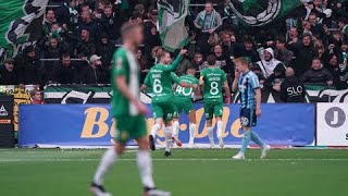 Highlights Djurgården IF  Hammarby IF 12  Omgång 27 2019 [upl. by Ytisahc]