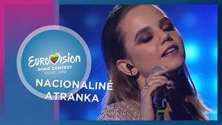 Emilija Gogolytė  „Riddle“  Nacionalinė Eurovizijos atranka [upl. by Ttezil]