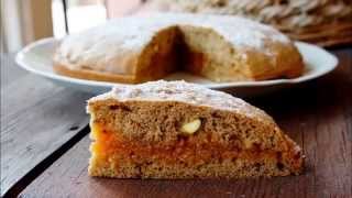 Pastel de pistacho y mermelada de albaricoque Tarta fácil y rápida [upl. by Wheeler]