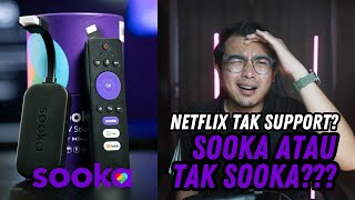 NETFLIX NOT SUPPORTED SOOKA TV STICK RM350 dalam langgan ada langganan [upl. by Roseanna]