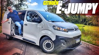 Citroën EJumpy  FURGÃO ELÉTRICO RODA 250 KM COM R 40 MAS CUSTA 70 MAIS QUE O DIESEL COMPENSA [upl. by Enitsed]