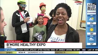 FOX45 at Bmore Healthy Expo March 15th 2019 [upl. by Krute287]