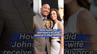 Do you know how much Dwayne Johnson’s exwife received in their divorce His current wife made a [upl. by Ellerihs200]