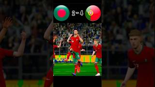 Bangladesh vs Portugal  FINAL  Penalty shoot by efootball👍 realistic pes gaming👍  shorts [upl. by Ttezzil906]