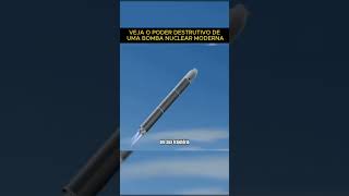 Veja o poder destrutivo das bombas nucleares modernas fatosecuriosidades fatoscuriosos [upl. by Katrina]