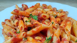 PASTA CON SOLO 3 INGREDIENTI  RICETTA FACILE E VELOCE 🍅 [upl. by Ayeka]