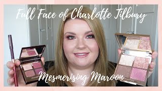 Full Face of Charlotte Tilbury  Mesmerising Maroon  Emma Swann [upl. by Barlow]