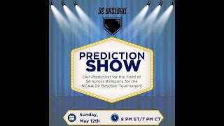 D2 Baseball Prediction Show [upl. by Eerb]