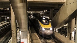 Rush Hour Trains at Stratford International HS1  161122 [upl. by Rici]