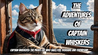 Captain Whiskers The Pirate Cat Who Sails for Treasure and Friendship [upl. by Slin]