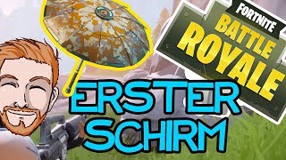 Fortnite Battle Royale  Squad  Der erste Schirm  German Deutsch Gameplay [upl. by Eeb]