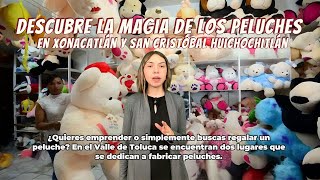 Descubre la magia de los peluches en Xonacatlán y San Cristóbal Huichochitlán [upl. by Lounge]