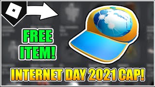 How to get the SAFER INTERNET DAY 2021 CAP ROBLOX [upl. by Ennahgiel]