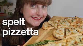 Delicious Mini Pizzettas Made With Spelt Flour [upl. by Nikaniki]