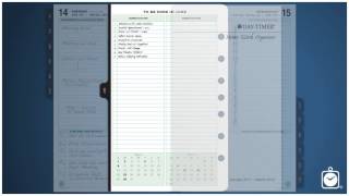 Closer Look DayTimer® 1PagePerDay Planner Format [upl. by Terza]