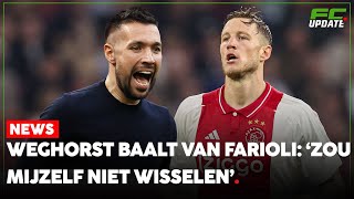 Weghorst baalt van Farioli zou mezelf niet wisselen  FCUpdate News [upl. by Norbie998]