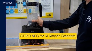 ST EW2023 ST25R NFC for Ki Kitchen Standard  full development kit [upl. by Pare]