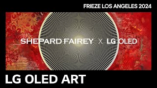 LG OLED ART  FRIEZE LOS ANGELES 2024 “Sneak Peek”│LG [upl. by Tireb304]