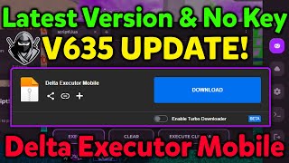 Delta Executor Mobile New Update v635  Delta Atualizado  Fluxus Codex Executor amp Arceus X Neo [upl. by Okoyik108]