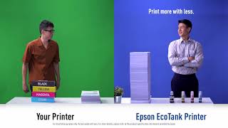 EcoTank vs Laser Printers  High Page Yield SOHO [upl. by Cummins]