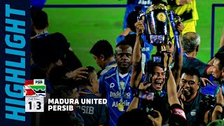 KEMENANGAN YANG SEMPURNA PERSIB JUARA LIGA 1 20232024  MATCH HIGHLIGHT MADURA UNITED 13 PERSIB [upl. by Nevs498]