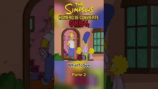 Homero se C○m€ asi mismo Los Simpsons  Parte 2 [upl. by Dollar]