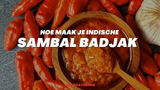 Hoe maak je Indische Sambal Badjak [upl. by Flor]