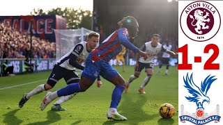 Highlight  Aston villa vs Crystal Palace  12   England EFL Cup Round 4  All goals [upl. by Llenehc701]