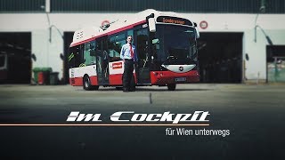 Im Cockpit EBus der Wiener Linien [upl. by Egroeg]