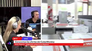 Silvio Brignone  Subgerente comercial de Megatone  Conocemos las ofertas del CyberMonday [upl. by Anawk582]