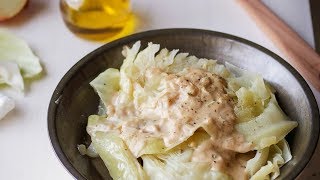 Keto Garlic Butter Braised Cabbage [upl. by Nyrb]