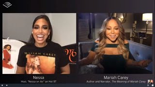 Live Mariah Carey in Conversation with Nessa  Audible Live [upl. by Sperling]