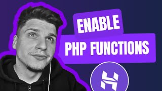 How Do I Enable Php Functions Onhostinger Website Builder [upl. by Dolli447]