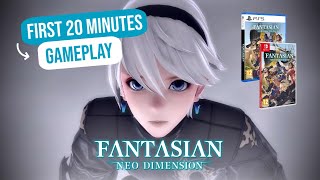 FANTASIAN Neo Dimension  First 20 minutes Gameplay  PS5 [upl. by Berardo]