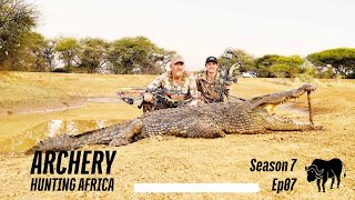 Archery Hunting Crocodiles in Africa  Season 7 Ep07 [upl. by Kristin]