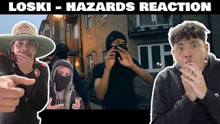 AUSSIES react to Loski  Hazards Harlem  Drilloskihs [upl. by Loralyn923]