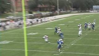 Blinn College Football 2009 1 Blinn 63 17 TVCC 29 Week 6 [upl. by Lovell]