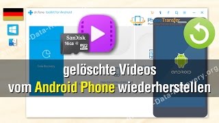 Wie Sie gelöschte Videos vom Android wiederherstellen [upl. by Ydak840]