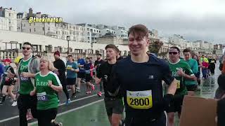 Brighton half marathon [upl. by Ahsaenat]