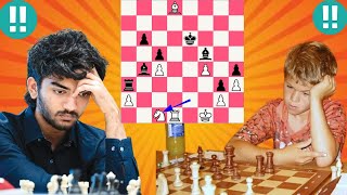 Magnus Carlsen vs Gukesh D chess game 18 [upl. by Benilda]