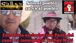 Exclusivo Pavel de Yachay Wasi se desafilia del partido político Perú Libre [upl. by Caesaria]