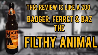 Fursty ferret amber ale 44  Badger brewery  review No 1657 [upl. by Mapes]