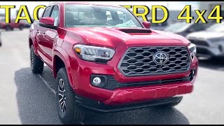 2023 Toyota Tacoma 4x4 TRD interior exterior walkaround [upl. by Etnoled]