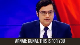 Arnab Reply To Kunal Kamra  Kunal VS Arnab  NitinKaChannel [upl. by Glad957]