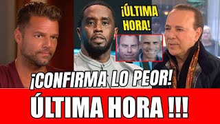 RICKY MARTIN ACABA DE CONFIRMAR LO PEOR DE TOMMY MOTTOLA por DIDDY COMBS y LOS MENENDEZ en CUBA [upl. by Patsis]